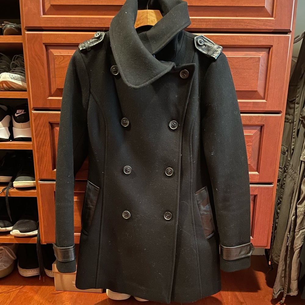 Mackage Wool and Cashmere Pea Coat